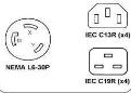 NEMA IEC Power Cord Cables for APC Battery Backup UPS Emergency Power Systems