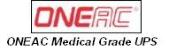 Oneac Medical Grade UPS Emergency Power